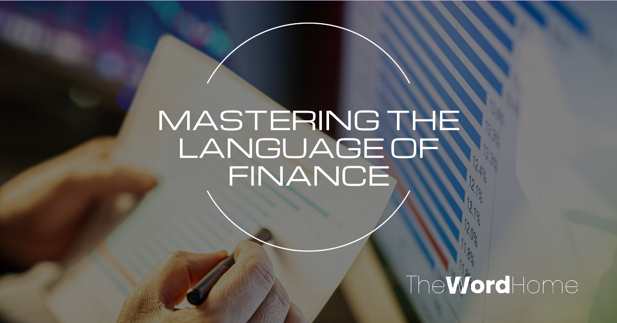 Mastering the Language of Finance