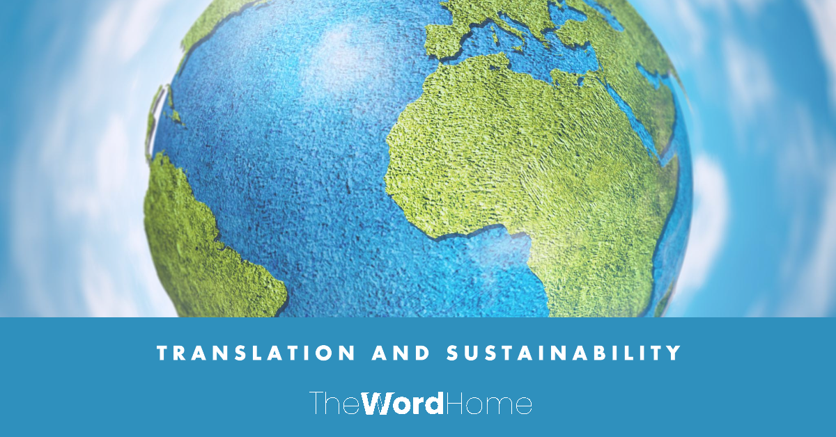 Translation and Sustainability